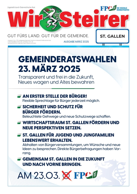 Wir Steirer - St. Gallen