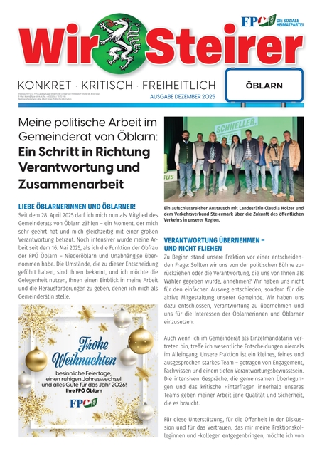 Wir Steirer - Öblarn