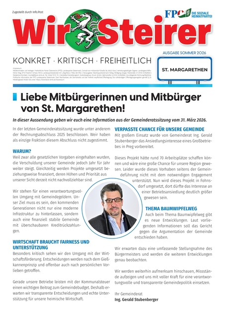 Wir Steirer - St. Margarethen
