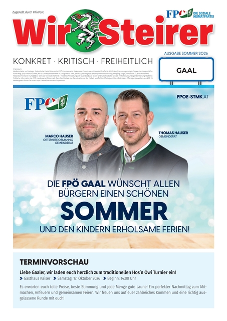 Wir Steirer - Gaal