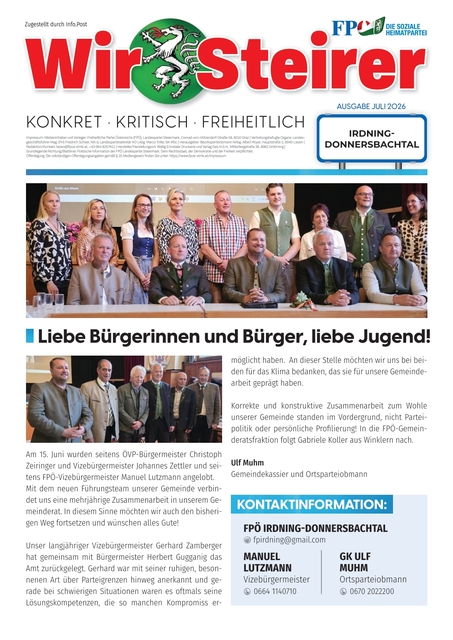 Wir Steirer - Irdning