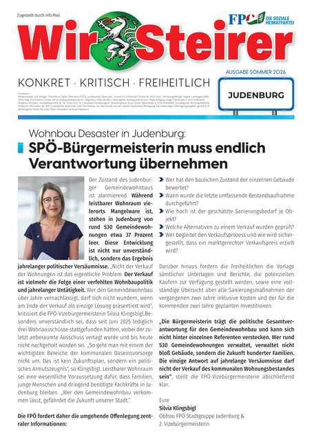 Wir Steirer - Judenburg