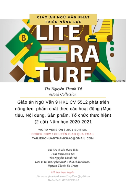 Giáo án Ngữ Văn 9 HK1 CV 5512 phát triển năng lực, phẩm chất theo các hoạt động (Mục tiêu, Nội dung, Sản phẩm, Tổ chức thực hiện) (2 cột) Năm học 2020-2021