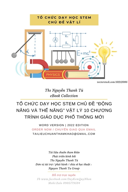 TỔ CHỨC DẠY HỌC STEM CHỦ ĐỀ “ĐỘNG NĂNG VÀ THẾ NĂNG” VẬT LÝ 10 CHƯƠNG TRÌNH GIÁO DỤC PHỔ THÔNG MỚI