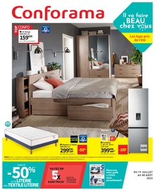 Conforama 19 juillet-8 aout 2022