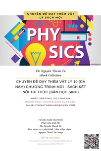 CHUYÊN ĐỀ DẠY THÊM VẬT LÝ 10 (CẢ NĂM) CHƯƠNG TRÌNH MỚI - SÁCH KẾT NỐI TRI THỨC (BẢN HỌC SINH)