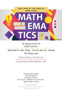 Đột phá 9+ môn Toán - Ôn thi vào 10 - Khuất Thị Thùy Linh