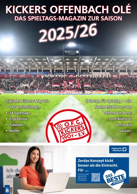 Kickers Online-Magazin Saison 2025/26