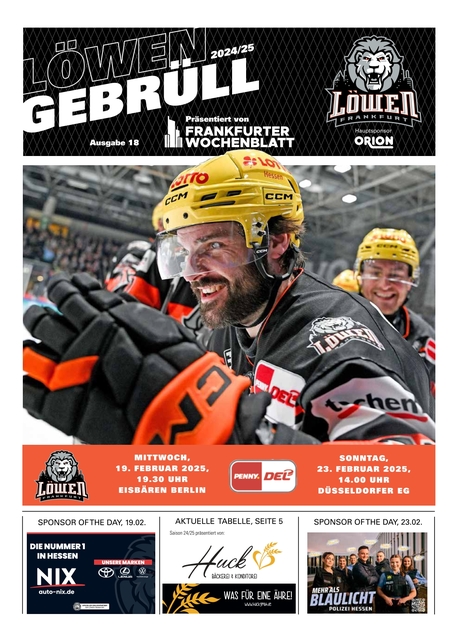 Löwengebrüll - Ausgabe 18