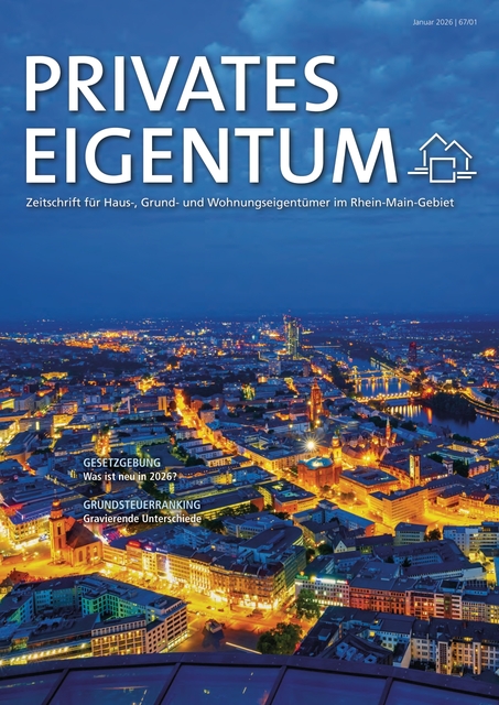 Privates Eigentum Ausgabe Januar 2026
