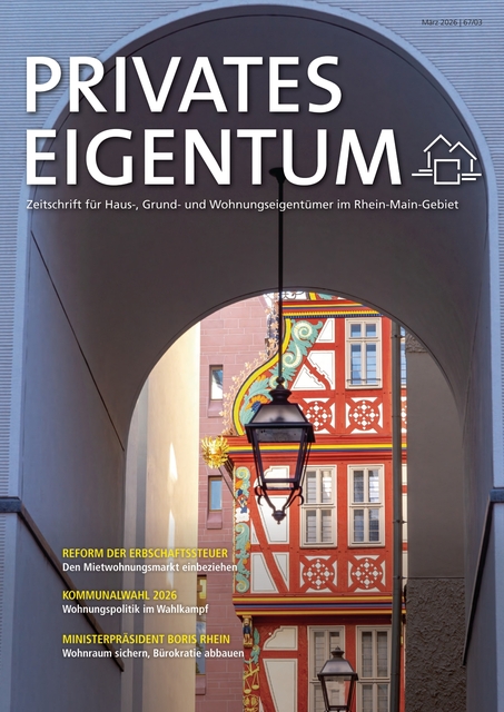 Privates Eigentum Ausgabe März 2026