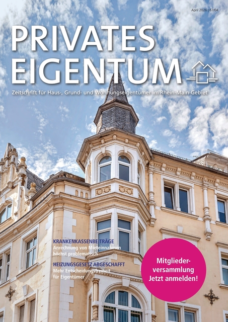 Privates Eigentum Ausgabe April 2026