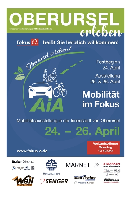 Oberursel erleben - Autos in der Allee 2026