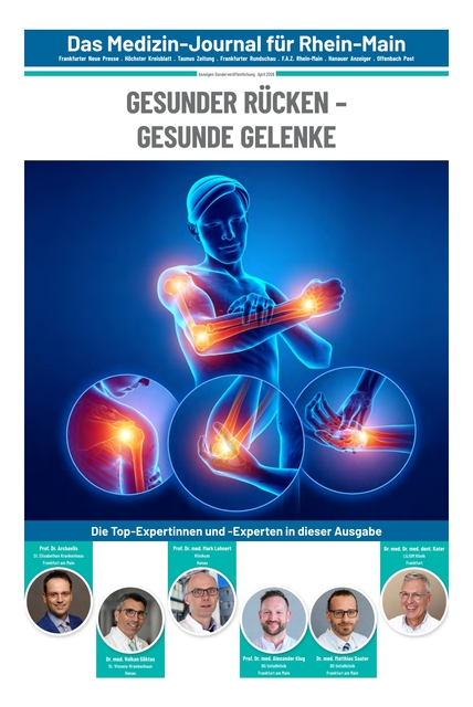 Medizin-Journal - Gesunder Rücken, gesunde Gelenke