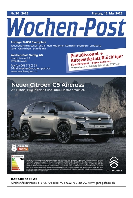 Wochen-Post | KW 20 | 15. Mai 2026
