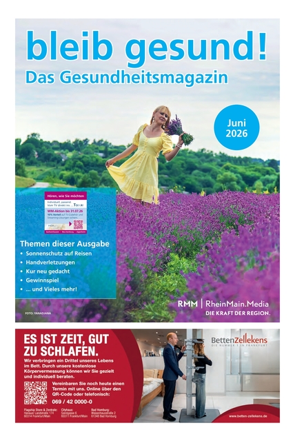 bleib gesund! Frankfurt - Juni 2026