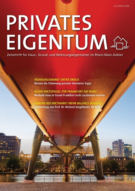 Privates Eigentum Ausgabe Juni 2026