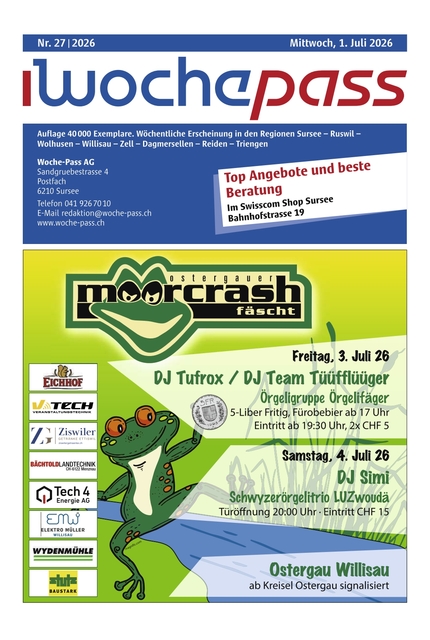 Woche-Pass | KW 27 | 1. Juli 2026