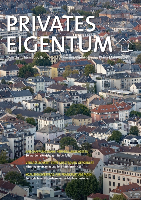 Privates Eigentum Ausgabe Juli 2026