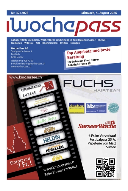 Woche-Pass | KW 32 | 5. August 2026