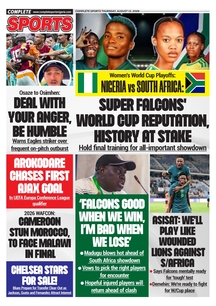 COMPLETE SPORTS - THURSDAY, AUG 13, 2026