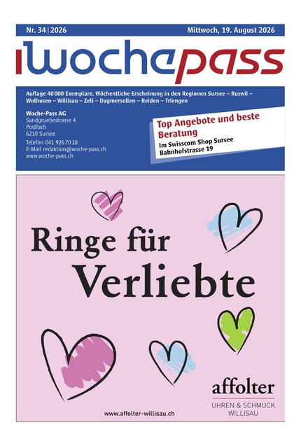 Woche-Pass | KW 34 | 19. August 2026