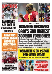 COMPLETE SPORTS - MONDAY, AUG 24, 2026