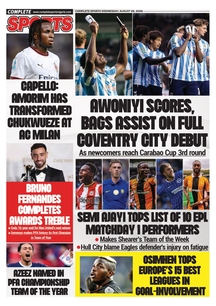 COMPLETE SPORTS - WEDNESDAY, AUG 26, 2026