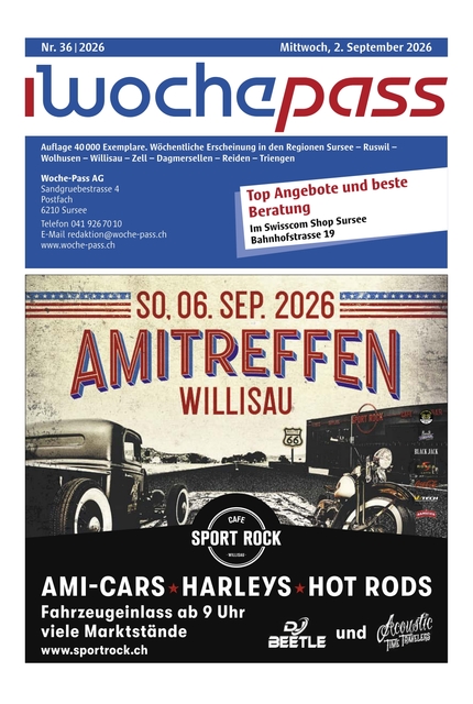 Woche-Pass | KW 36 | 2. September 2026