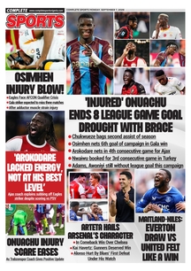 COMPLETE SPORTS - MONDAY, SEPT 7, 2026
