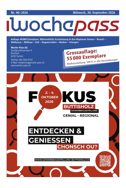 Woche-Pass | KW 40 | 30. September 2026