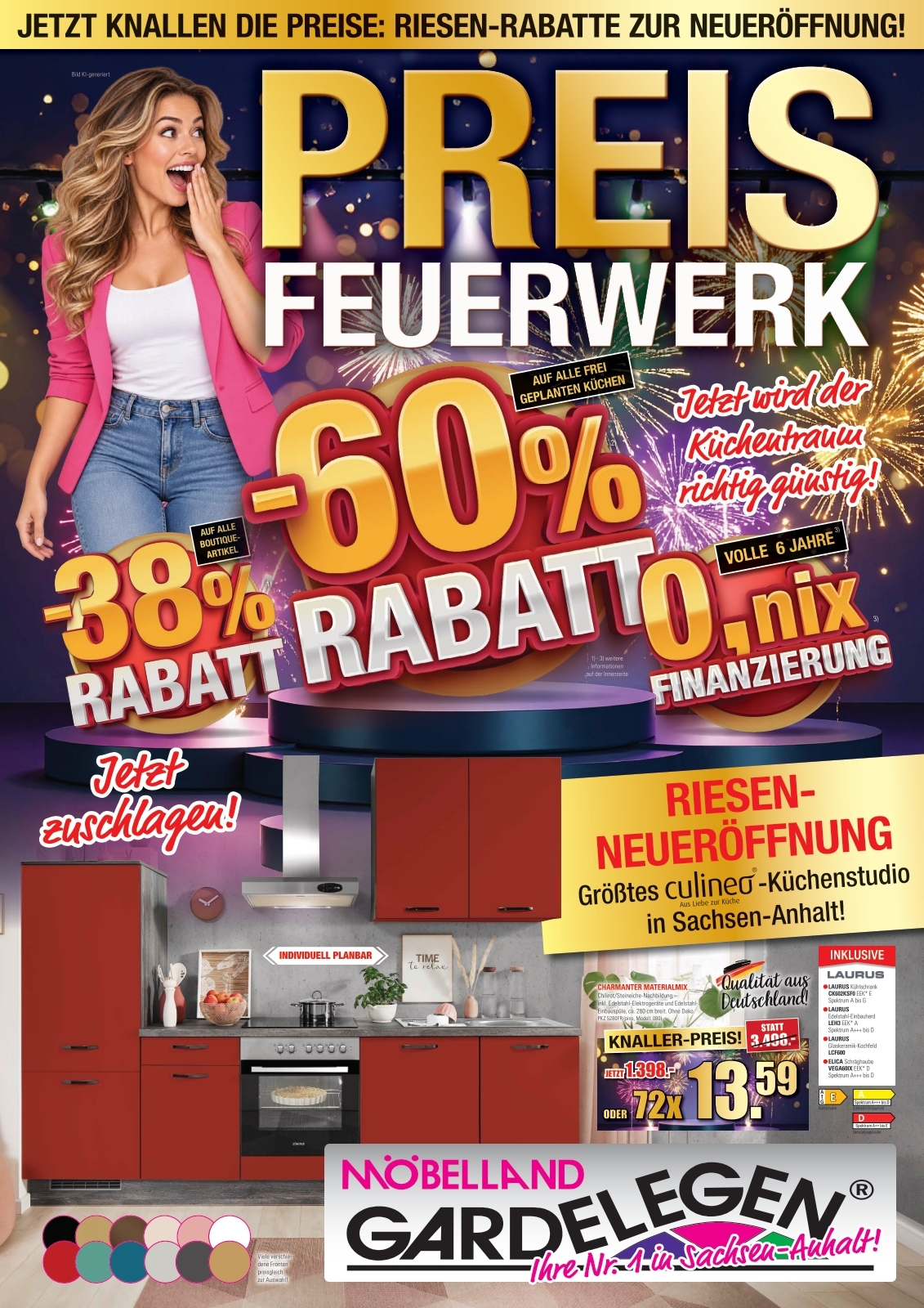 Preis-Feuerwerk (Küchen)